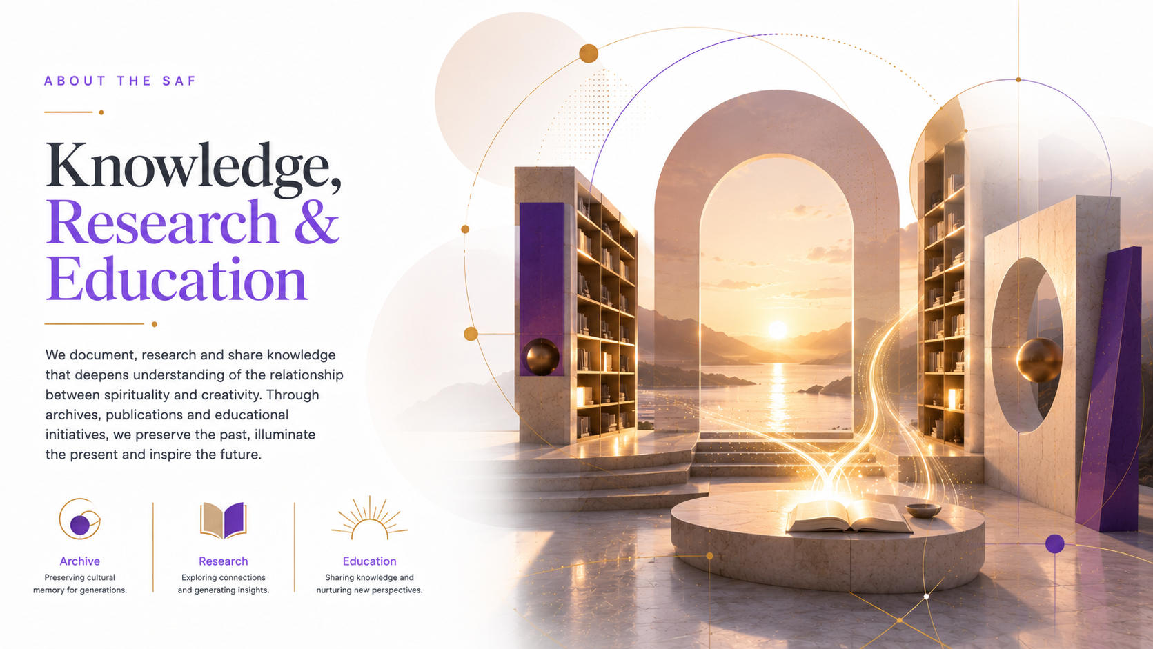 Knowledge, Research and Education